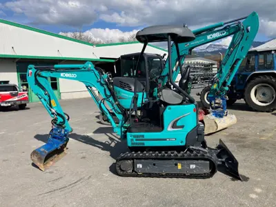 Bagger Kobelco SK17SR-3E, Demomaschine!